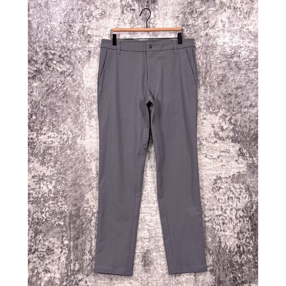 Lululemon Commission Pants 31 x 30 Mens Warpstreme Slim Fit Gray - Picture 1 of 7